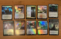 Lot of 11 FOIL MTG Cards from Kaldheim edition of Magic the Gathering 2021 - Image 1