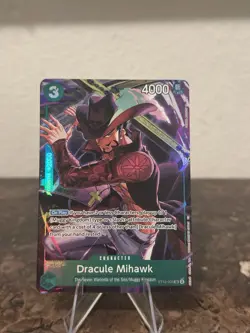 Dracule Mihawk (Illustration Box Vol.4) ST12-003 One Piece Promotion Cards Foil - Image 1