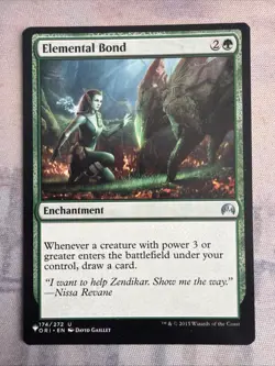 1x Elemental Bond- NM- The List Reprints- Mtg Magic The Gathering- Free Shipping - Image 1