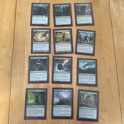 Magic the Gathering Mono Green value Pack NM As seen *COMMANDER 12x - Image 1