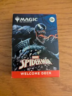 Magic The Gathering: Spiderman SDCC'25 Exclusive Welcome Deck (Venom/Black Deck) - Image 1