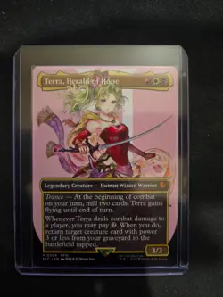 Terra, Herald of Hope (Borderless) Commander: Final Fantasy Regular - Image 1
