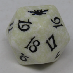 Magic the Gathering Legions White Spindown Dice - Image 1