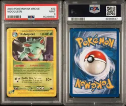 2003 Pokemon Skyridge Nidoqueen #22 PSA 9 MINT - Image 3