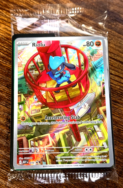 Riolu 010 Black Star Promo - from Mega Evolution ETB - SEALED - Pokemon TCG - Image 1