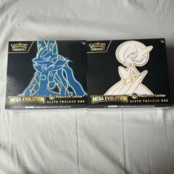 Pokemon Center Elite Trainer Box Mega Evolution Lucario & Gardevoir ETB - Image 1