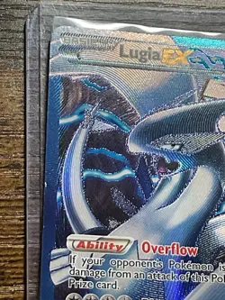 2013 Pokemon Black & White BW Plasma Storm Full Art Lugia EX Holo Foil 134/135 - Image 2