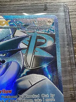 2013 Pokemon Black & White BW Plasma Storm Full Art Lugia EX Holo Foil 134/135 - Image 3