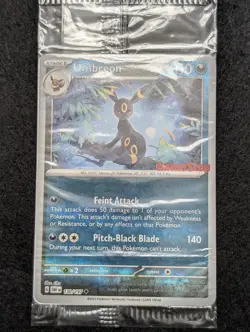 Umbreon - 130/197 - Pokemon Scarlet & Violet Promo SEALED Gamestop Holo NM - Image 1