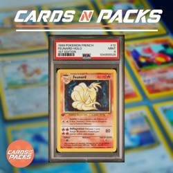 Carte Pokemon Feunard 12/102 HOLO Set de Base Edition 1 PSA 9 NEUF MINT 🇫🇷🔥 - Image 1