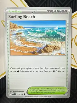 Pokemon - Mega Evolutions Surfing Beach 129 - Image 1