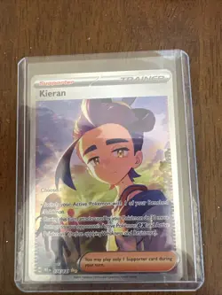 Pokemon TCG Kieran Trainer Prismatic Evolutions Card 174/131 Sir - Image 1