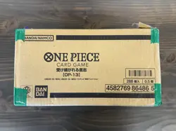 One Piece Card Game Carrying On His Will OP-13 Sealed Case (12 Boxes) JAPANESE! - Image 1
