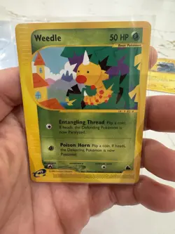 Pokemon Weedle Card Skyridge 115/144 Non-Holo Common - Pack Fresh - Image 1