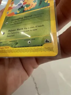 Pokemon Weedle Card Skyridge 115/144 Non-Holo Common - Pack Fresh - Image 5