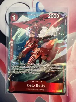 BELO BETTY OP05-015 R PARALLEL ALT ART | ONE PIECE TCG CARD | THE BEST- PRB-01 - Image 1