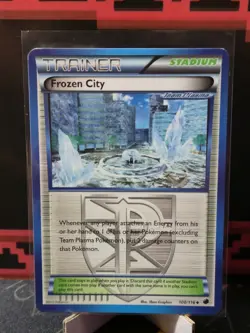 Frozen City (Team Plasma) 100/116 Plasma Freeze Regular MP Pokemon Trainer Card - Image 1