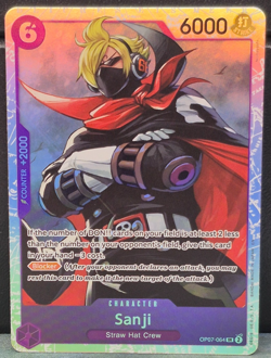 Sanji PRB-02 OP07-064 Super Rare The Best Vol 2 One Piece Near Mint Card Game NM - Image 1