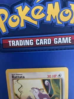 Pokemon TCG Rattata Card 61/102 1st Edition Shadowless Base Set - Image 5