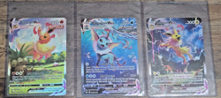 JUMBO CARD SET Vaporeon VMAX SWSH182 Jolteon VMAX SWSH184 Flareon VMAX SWSH180 - Image 1