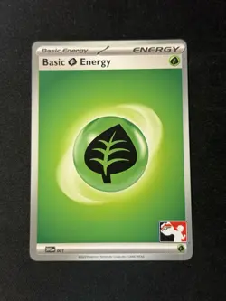 Grass Energy Pokemon Prize Pack Series Promo Series 4 5 Pokemon Card NM/LP - Image 1