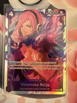 Vinsmoke Reiju Wings of the Captain OP06-069 One Piece CCG Card - Image 1