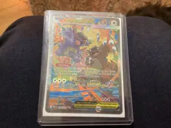 Mega Kangaskhan Ex 182/132 Mega Evolution SIR English Pokemon Card - Image 1