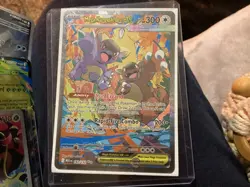 Mega Kangaskhan Ex 182/132 Mega Evolution SIR English Pokemon Card - Image 2