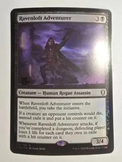 MTG Ravenloft Adventurer [Commander Legends: Battle for Baldur's Gate Prerelease - Image 1