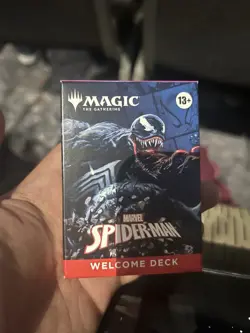 2025 MTG Marvel Spider-Man Venom Black Welcome Deck - Magic: The Gathering - Image 1