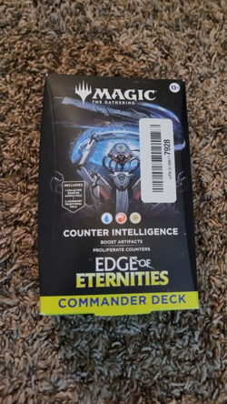 MTG: Edge of Eternities Commander deck-COUNTER INTELLIGENCE sealed - Image 1