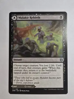 Malakir Rebirth Zendikar Rising Regular Magic The Gathering Mtg - Image 1