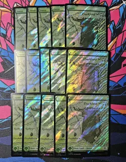 15x Forest x15 NM 0721 Surge Foil Map MTG Lord Of The Rings Unplayed Magic - Image 1