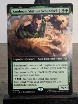 Sandman, Shifting Scoundrel (REGULAR) x1 - MTG Marvel's Spider-Man SPM #266 - Image 1