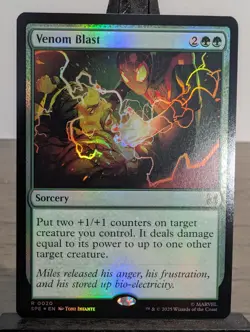 Venom Blast - 0020 - R - Foil - Spider-Man - MTG - NM/M - Image 1