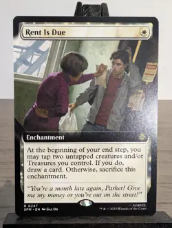 MTG Rent Is Due (Extended Art) R 247 NM - Image 1