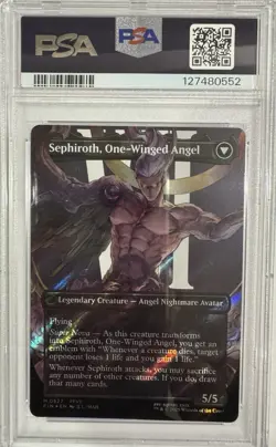PSA 10 GEM MINT Magic the Gathering MTG Sephiroth Surge Foil 0527 Final Fantasy - Image 2