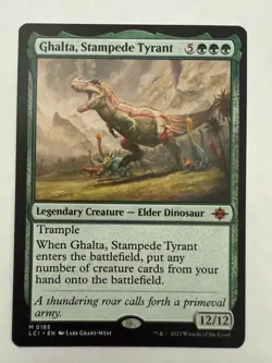 MTG: Ghalta, Stampede Tyrant Lost Caverns of Ixalan- NM - Image 1
