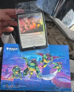 TMNT Unbreakable Formation NYCC 2025 Promo MTG Magic The Gathering Ninja Turtles - Image 1