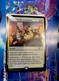 TMNT Unbreakable Formation NYCC 2025 Promo MTG Magic The Gathering Ninja Turtles - Image 2