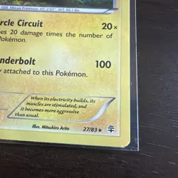 Raichu 27/83 Generations Holo Pokemon TCG Moderately Played Scratched Holo - Image 2