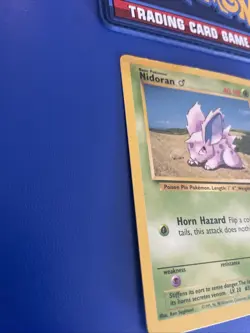 1st Edition GERMAN Nidoran 55/102 Pokemon TCG WOTC Base Set LP - Image 4