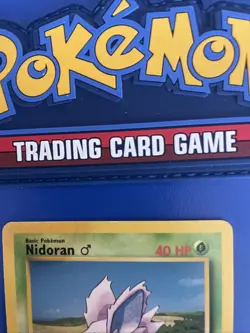 1st Edition GERMAN Nidoran 55/102 Pokemon TCG WOTC Base Set LP - Image 5