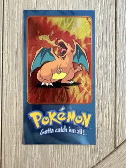 Pokemon Topps TV Animation Edition Series 2 Box Topper Charizard 5 of 5 - Image 1