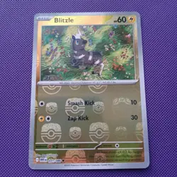 Pokemon TCG Blitzle 031/086 Masterball Reverse Holo - White Flare NM - Image 1
