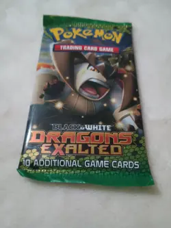 Pokemon Black & White Dragons Exalted Booster Pack 2012. Factory Sealed! TCG-CCG - Image 1