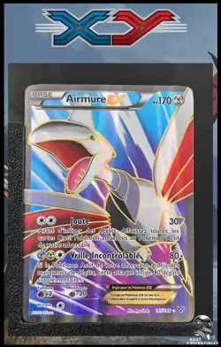 Carte Pokemon Airmure EX 145/146 FA Full Art XY Set De Base FR - Image 1