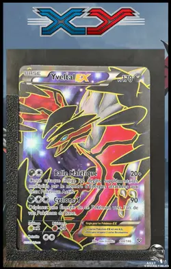 Carte Pokemon Yveltal EX 144/146 FA Full Art XY Set De Base FR - Image 1