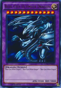 Yugioh! MP Blue-Eyes Ultimate Dragon - LDK2-ENK40 - Ultra Rare - 1st Edition Mod - Image 1