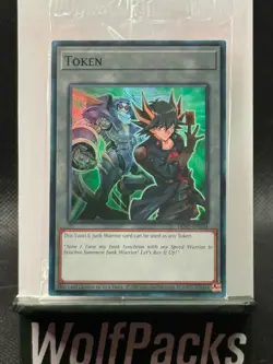 2025 Yu-Gi-Oh! Doom of Dimensions - Token Yusei & Junk Warrior #TKN5-EN034 - Image 1